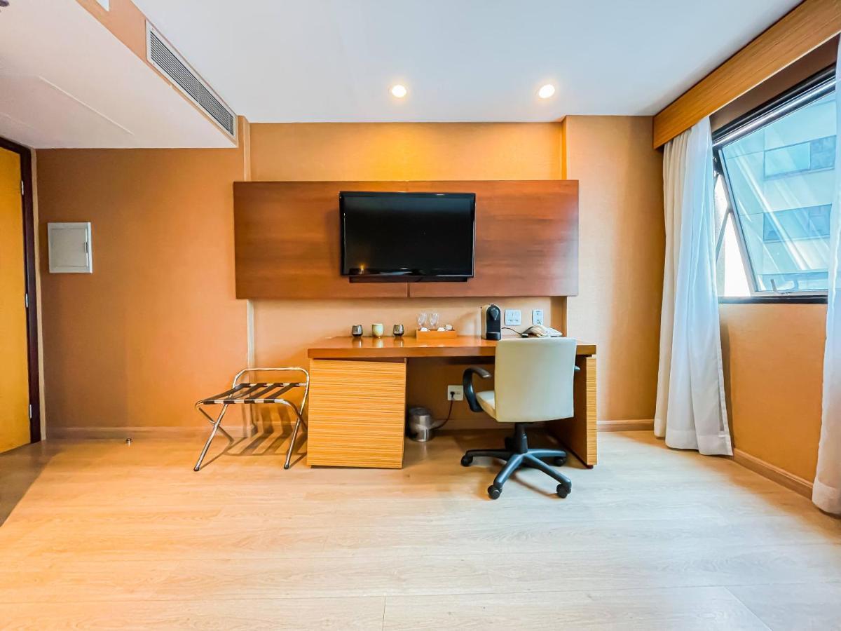 סאו פאולו M N Flats - Flat Dentro Do Hotel Wi Avenida Ibirapuera 2927 מראה חיצוני תמונה