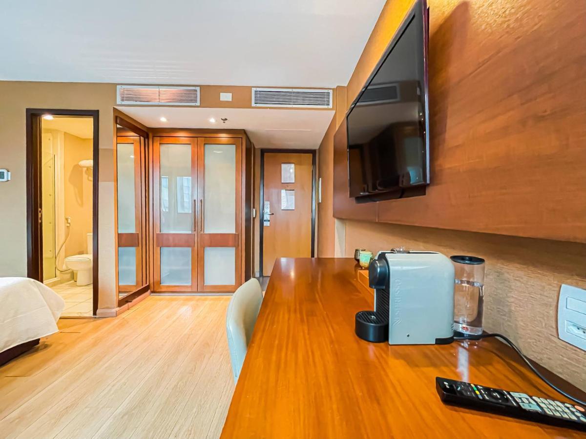 סאו פאולו M N Flats - Flat Dentro Do Hotel Wi Avenida Ibirapuera 2927 מראה חיצוני תמונה