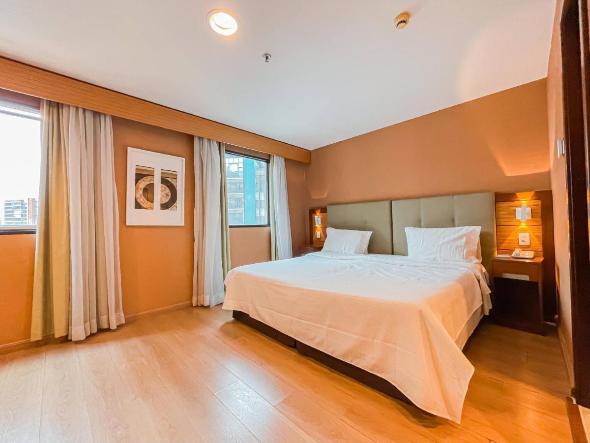 סאו פאולו M N Flats - Flat Dentro Do Hotel Wi Avenida Ibirapuera 2927 מראה חיצוני תמונה